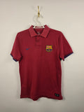 Polo Nike FC Barcelona Granate Vintage - Talla M (49x69) - Grado B