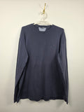 Sudadera Tommy Hilfiger Azul Marino - Talla 3XL - Logo Bordado - Grado A