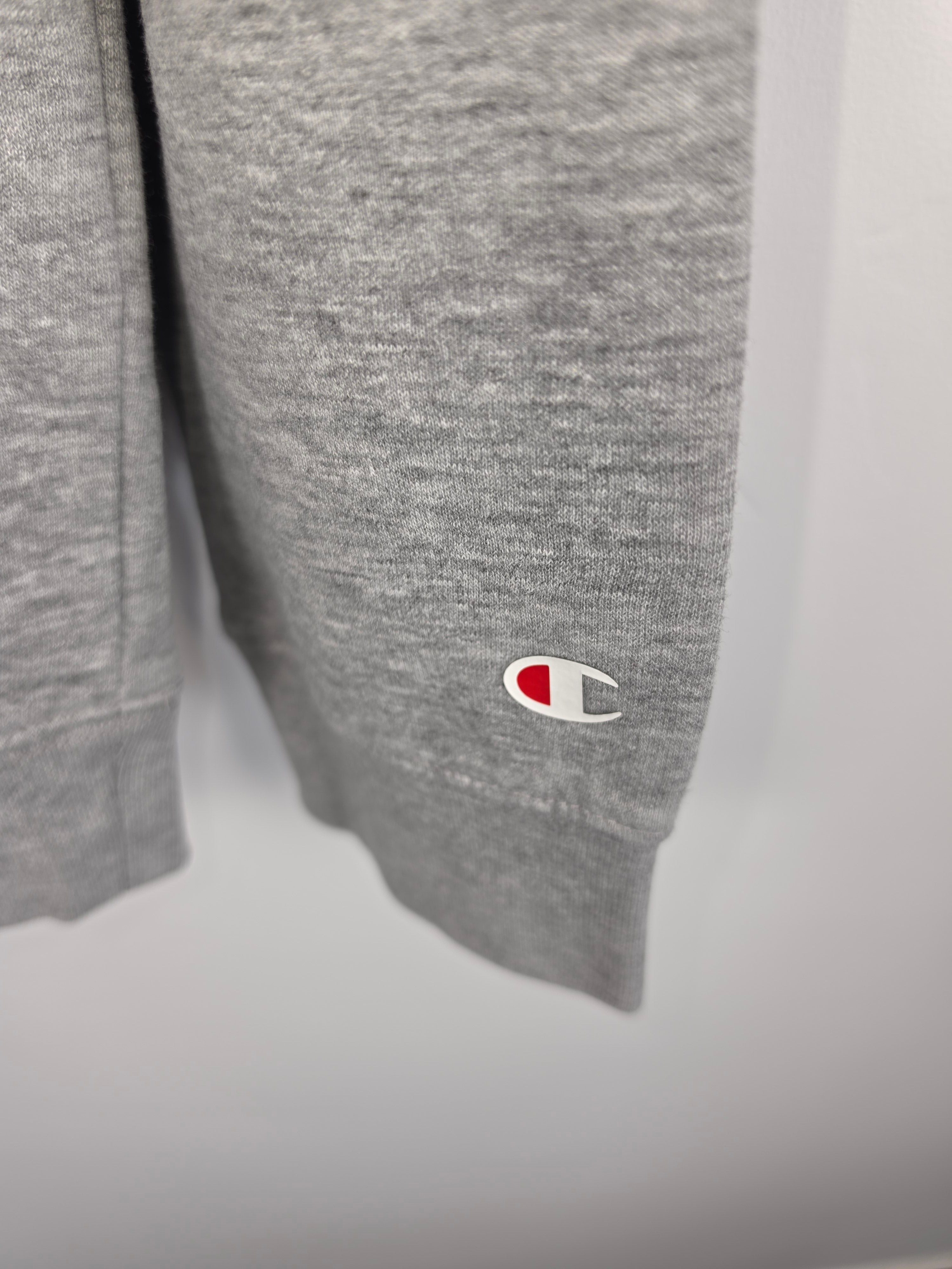 Sudadera Champion "Since 1919" - Talla L - Gris Melange - Grado A