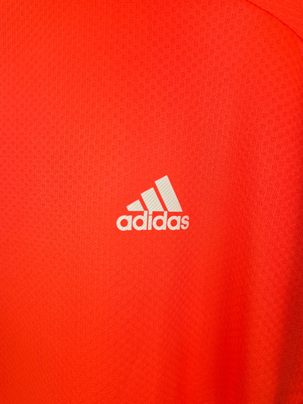 Camiseta Técnica Adidas ClimaCool - Talla M - Naranja Fluorescente - Grado A