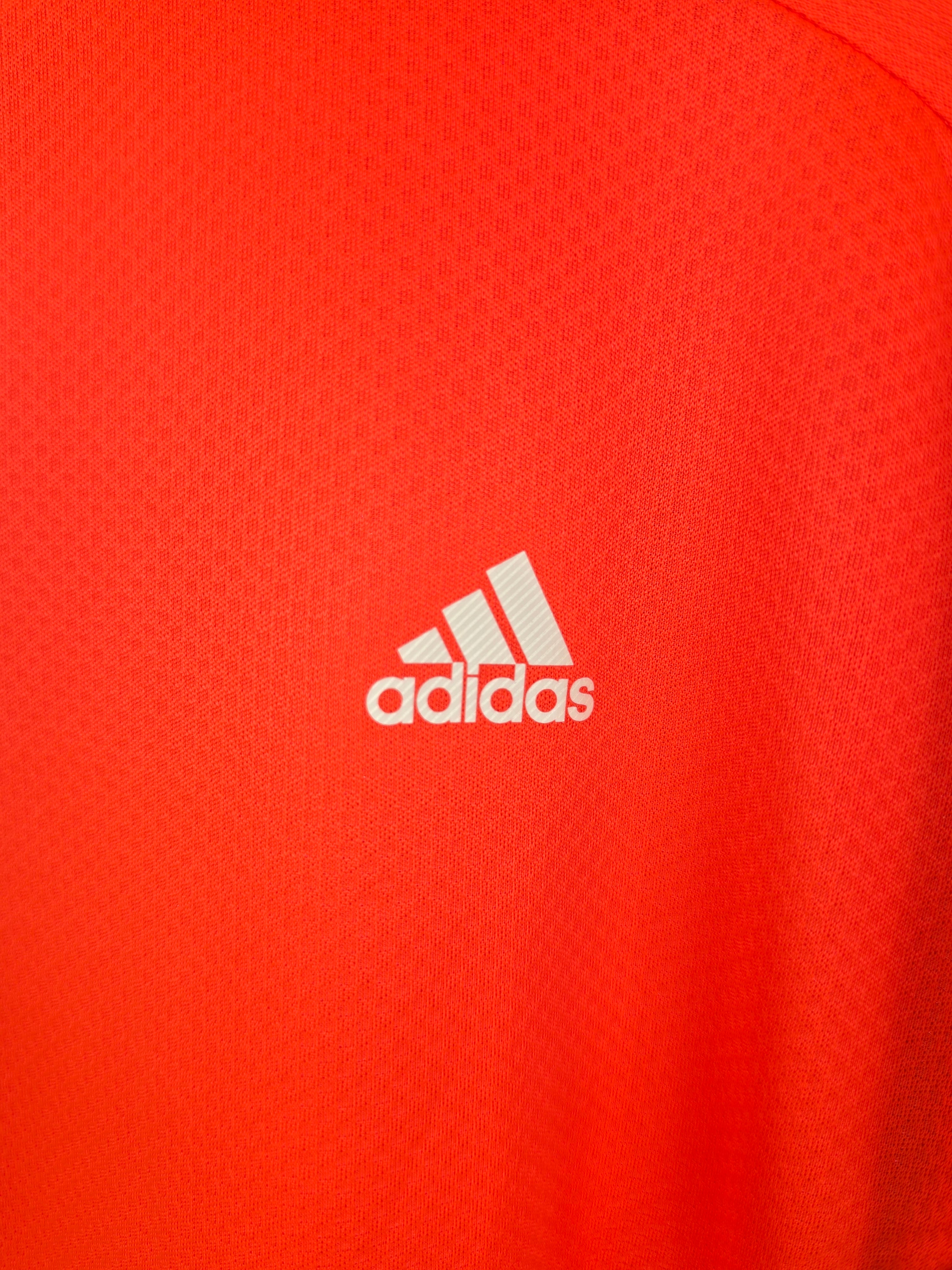Camiseta Técnica Adidas ClimaCool - Talla M - Naranja Fluorescente - Grado A