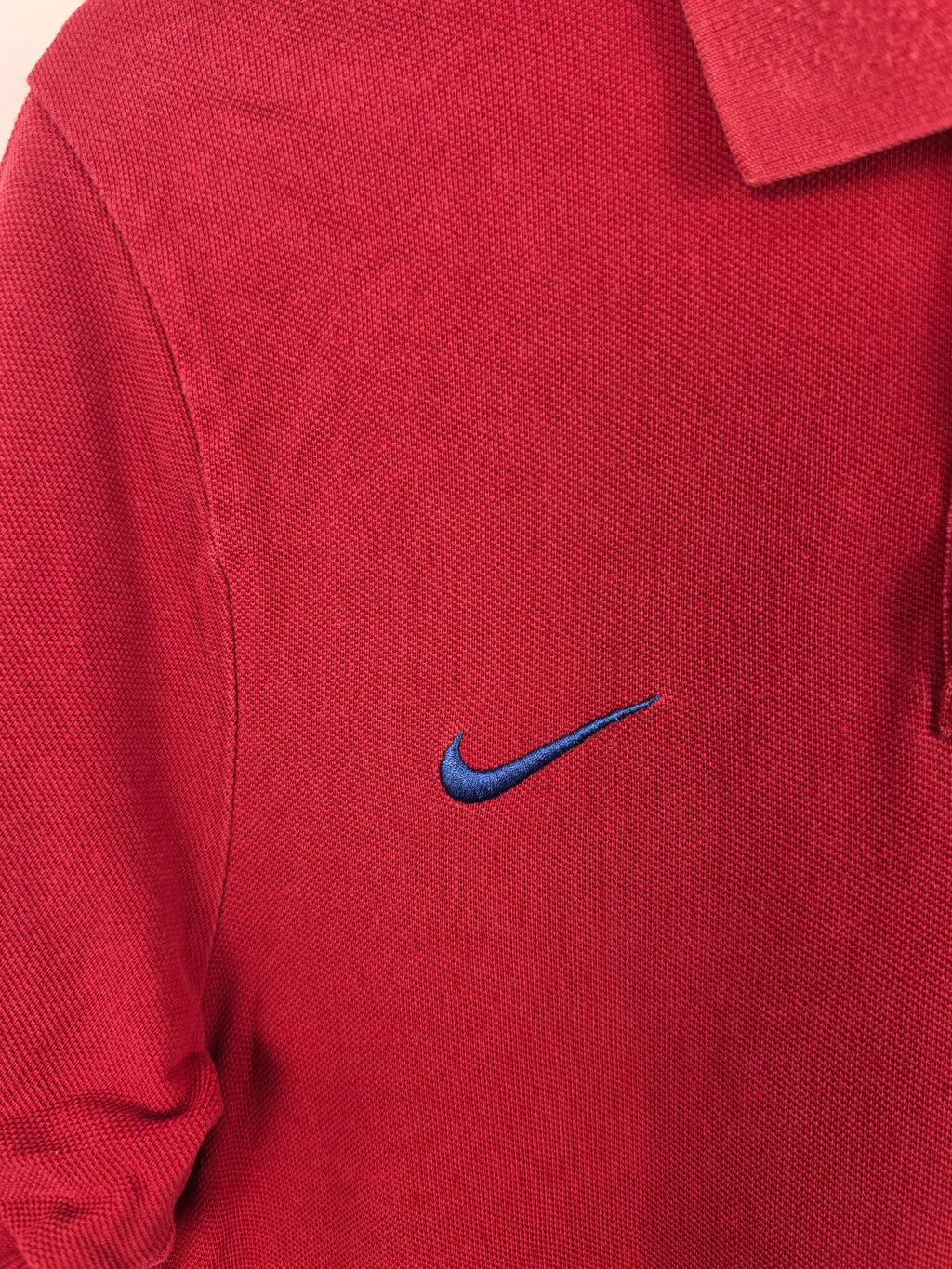 Polo Nike FC Barcelona Granate Vintage - Talla M (49x69) - Grado B