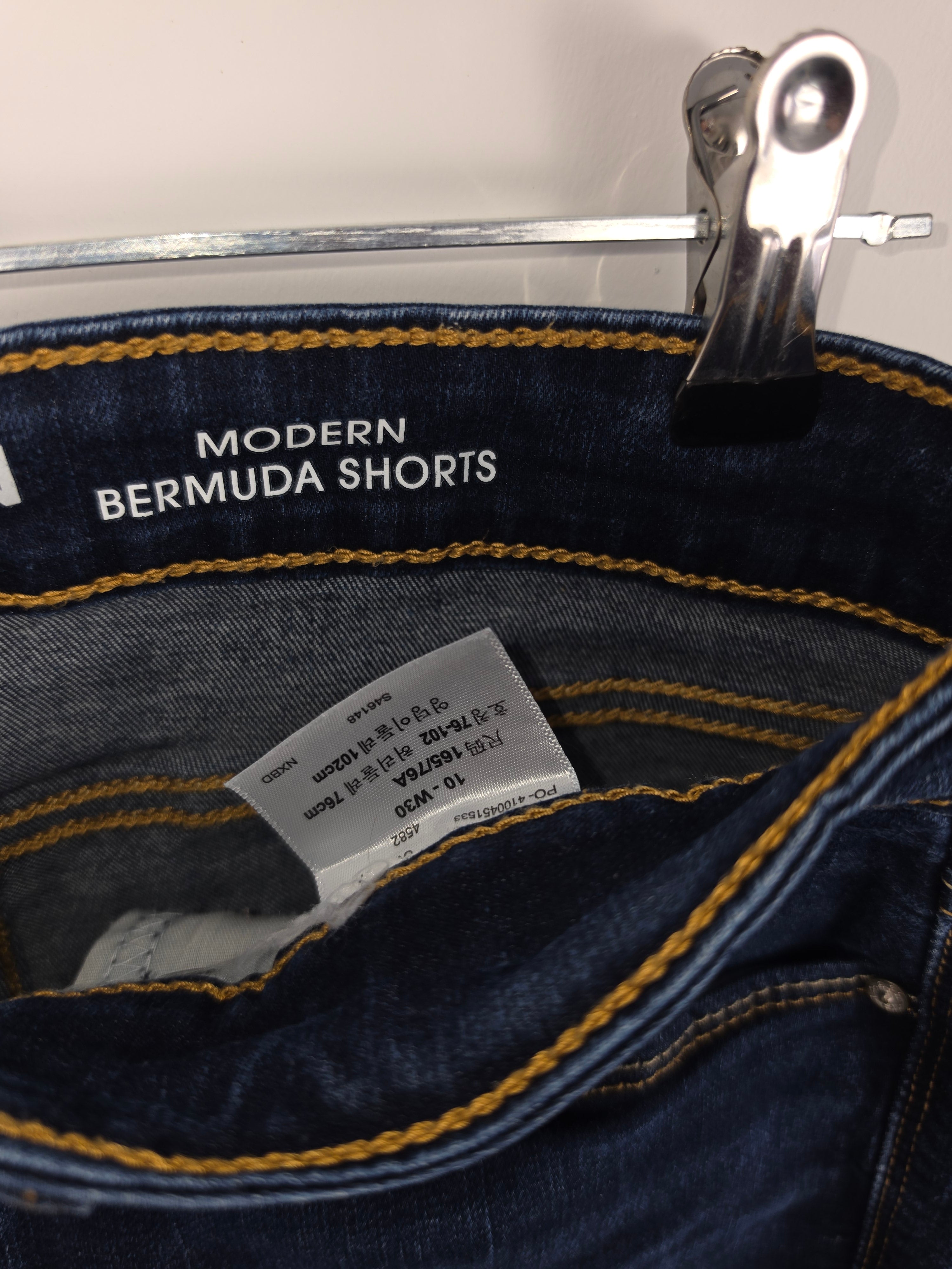 Bermudas Vaqueras Denizen by Levi’s - Modern Slim - Talla W30 (10) - Azul Oscuro - Grado A
