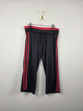 Pantalón Adidas Climacool Deportivo - Talla M  - Negro y Rojo - Grado A