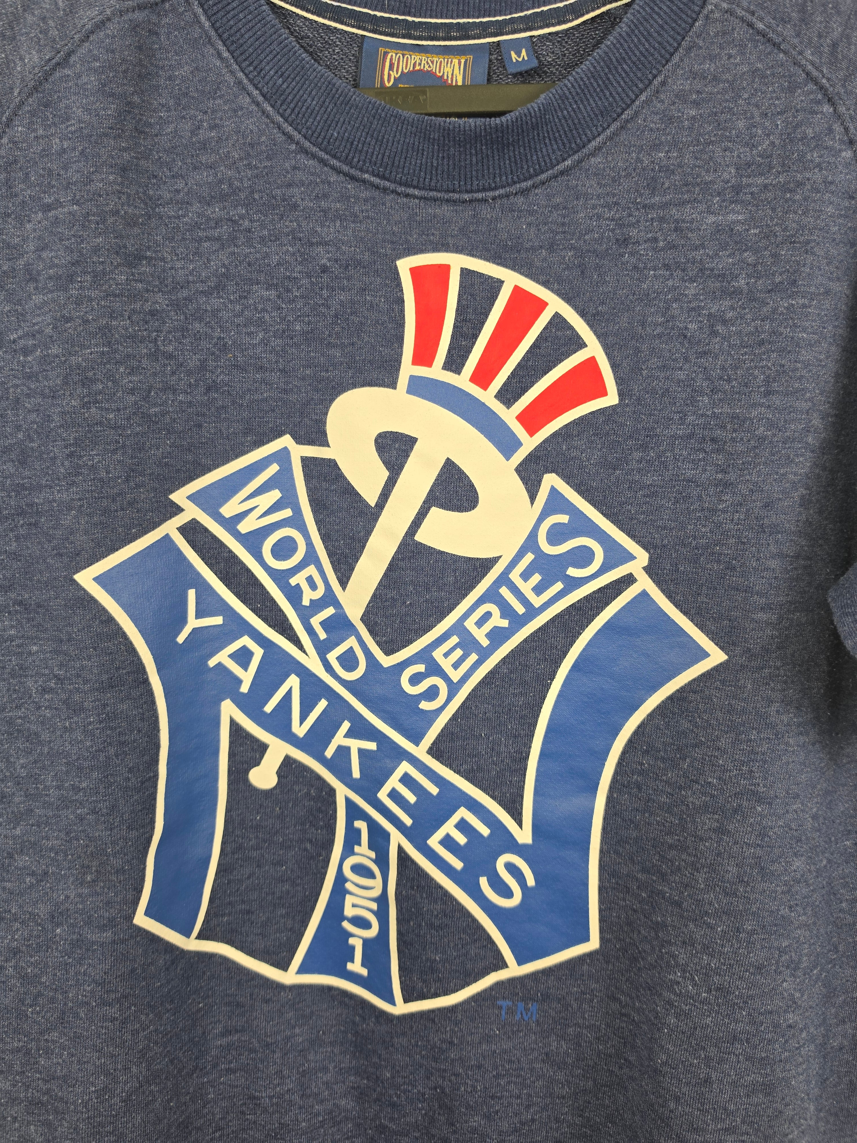 Sudadera Manga Corta New York Yankees Vintage - Majestic - Talla M - Buen Estado