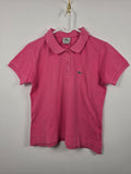 Polo Lacoste Vintage Rosa Mujer - Talla 40 (M) - Grado A (46x51)