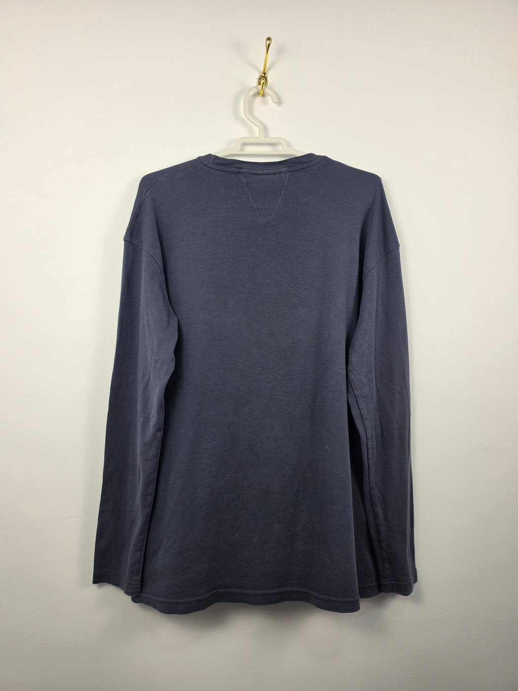 Sudadera Tommy Hilfiger Azul Marino - Talla 3XL - Logo Bordado - Grado A
