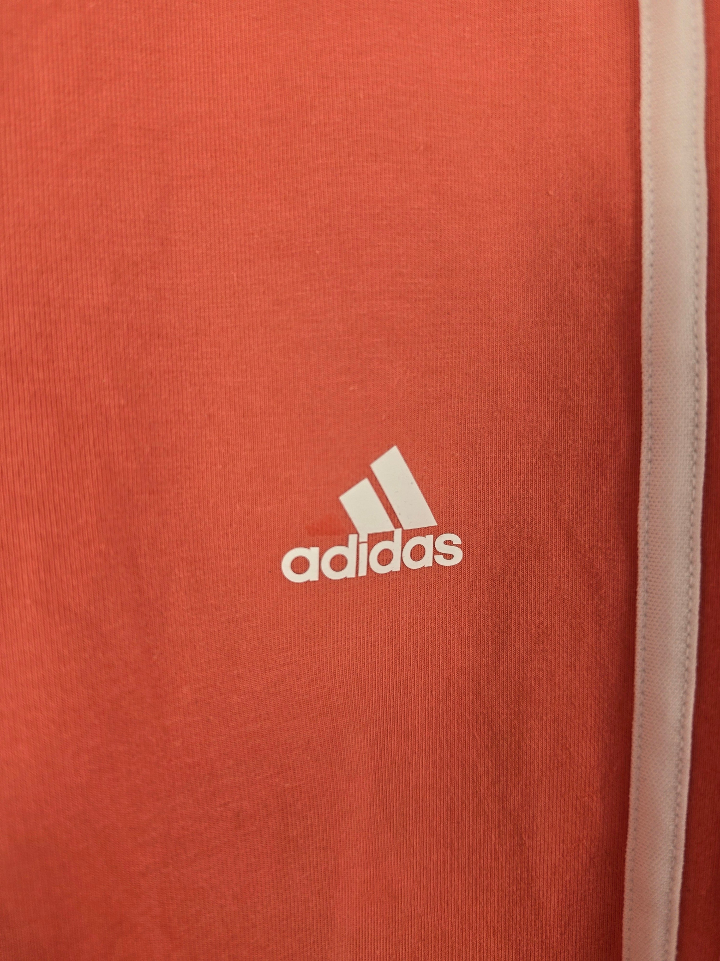 Pantalón Corto Adidas Sport - Talla M - Color Salmón/Coral - Grado B