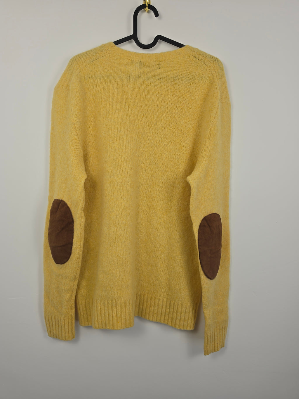 Jersey Ralph Lauren Mujer Amarillo - Talla L - Con Coderas - Estética Old Money - Grado A