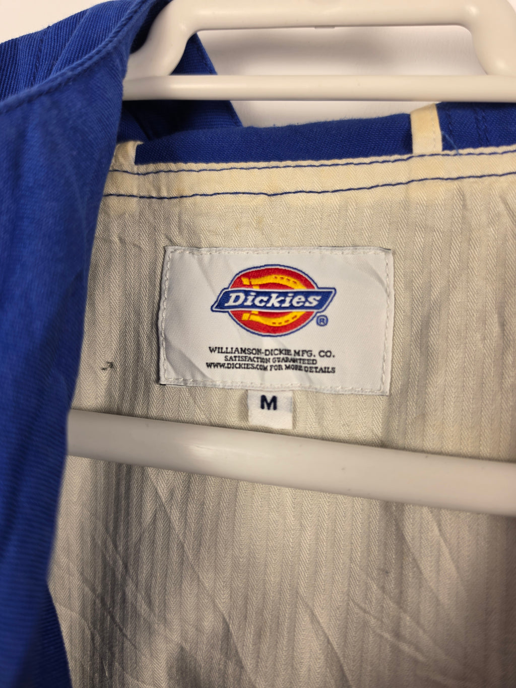 Chaqueta Dickies Azul Eléctrico - Talla M - Estilo Workwear - Grado A