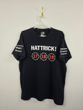 Camiseta Porsche Motorsport "Hattrick Le Mans" Negra - Talla XL real (59x74) - Grado A