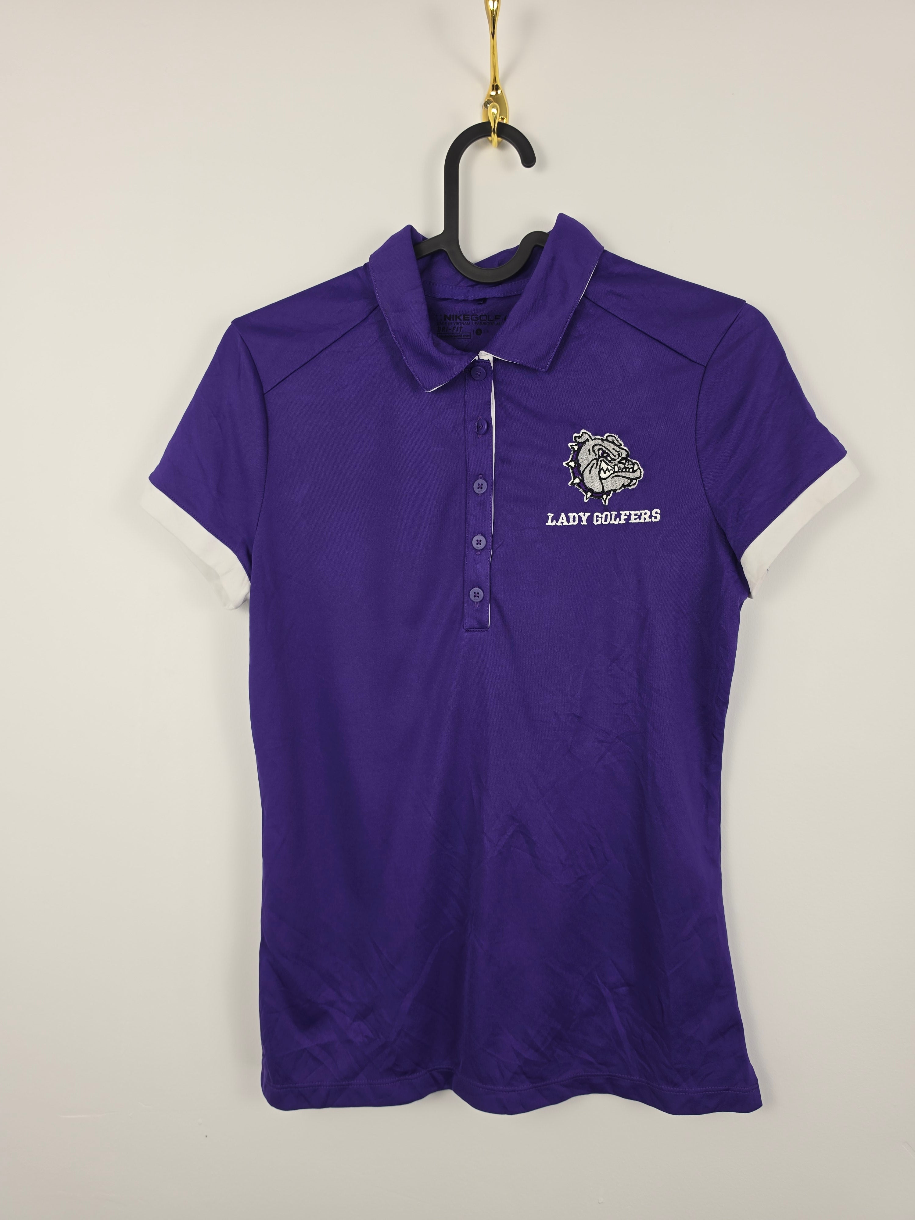 Camiseta Técnica Nike Golf "Lady Golfers" - Talla S - Violeta - Grado A