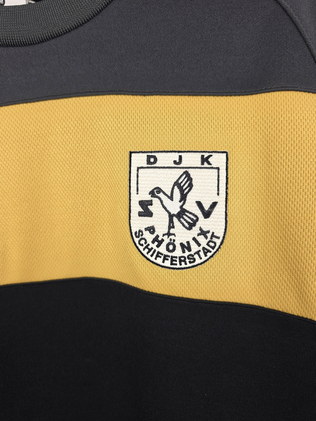 Sudadera Nike DJK Phönix Schifferstadt - Talla M - Edición Club Alemán - Patrocinador Roland Geimer